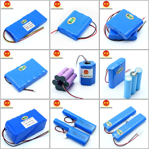 OEM 18650锂离子电池，带Pcb Pcm接头线3.7v 1s1p 7.4v 2s1p 11.1v 3s1p 3s2p 2600mah 3400mah 6000mah电池组