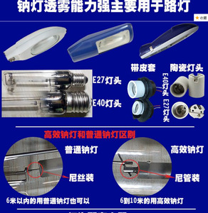 3 Bộ 400W 150W 200W 250W kỹ thuật số kích hoạt chiếu sáng chấn lưu cho Natri đèn phụ kiện kim loại Halogen đèn bóng đèn vật liệu thủy tinh - Product Image 3