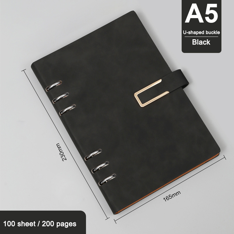 A5 U-shaped buckle Black