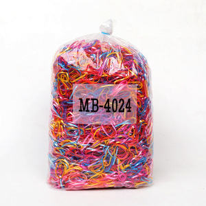20000pcs Vendas Diretas do Fabricante Alta Elástica Crianças Faixa de Cabelo Estilo Americano Pequena Corda De Borracha Meninas Atacado