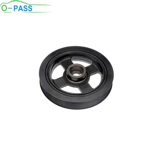 OPASS 23124-2E500 KIA Soul Sportage Forte Koup Carens Cerato <span class=keywords><strong>K3</strong></span> K5 Optima Magentis & Hyundai用クランクシャフトベルトプーリー