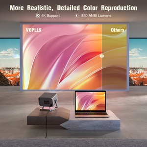 מקרן חכם נייד עם בהירות גבוהה 1080p HD מלא מיקוד אוטומטי wifi6 5w רמקול פלט אנדרואיד 9 מערכת הפעלה מבוססת