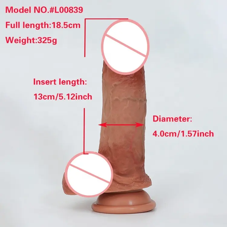 Piccolo dildo scorrevole per la pelle con palline realistico artificiale enorme grande dildo in silicone prodotto per adulti per le donne sucker dildo sex pussi