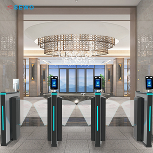 SEWO Face Recognition <strong>Access</strong> <strong>Control</strong> System Turnstile Gate with RFID <strong>Card</strong> <strong>Reader</strong> for Gym Stadium Supermarket Security Gates - Product Image 6