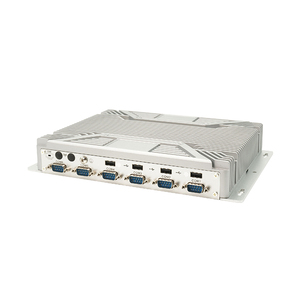 頑丈なファンレス産業用パネルPCIntelCore i5 5200U 6300U第5/第6世代プロセッサ、2 * Lan 6 * ComポータブルコンピューターミニPC