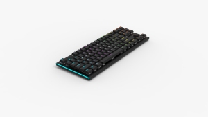 Logotipo personalizado Tri-Mode para Bluetooth Teclado mecánico para juegos de perfil bajo inalámbrico Interfaz USB retroiluminada con LED Nuevo ordenador de oficina
