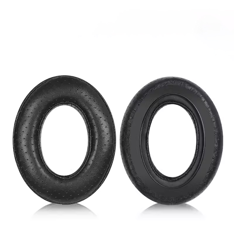 1pcs Peau d'agneau perforée-Noir