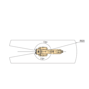 The Six-<strong>axis</strong> Intelligent <strong>Robot</strong> for Sale Is Simple to Operate, with a Maximum Range of Motion of 920mm - Product Image 5