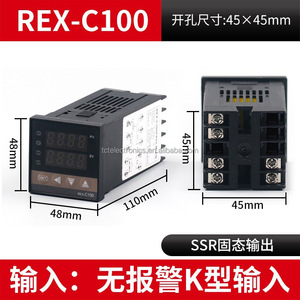 Controlador de temperatura inteligente con pantalla digital, relé de entrada tipo K automático de alta precisión multifunción, venta al por mayor - Product Image 2