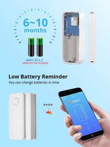 TuyaホームセキュリティシステムGSM磁気ドアセンサーアラームスマートWiFiドアウィンドウセンサーアラーム - Product Image 4