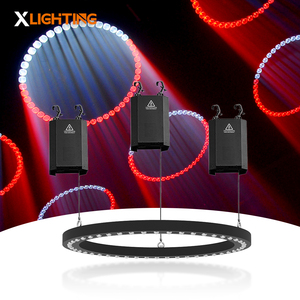 New Kinetic Beam Ring <strong>Light</strong> LED RGBW DMX512 Control Kinet Winch System DJ <strong>Lights</strong> for Bar Night Club Concert Disco Stage Lighting - Product Image 6