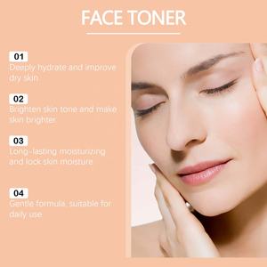 הטוב ביותר במפעל מותאם אישית טיפול העור ויטמין <span class=keywords><strong>c</strong></span> אורגני חומצה היאלורונית הבהרת עור מיצוק לחות טונר פנים - Product Image 3