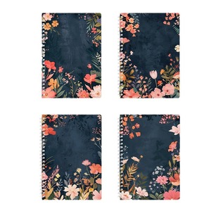 Cross-border Notebook <strong>Book</strong> 4 Packs Flower Color <strong>World</strong> <strong>Book</strong> High Value Ins Wind <strong>Book</strong> Horizontal Line - Product Image 5