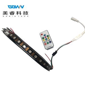 智能5V 12v远程发光二极管变色灯，带WS2812B IP65发光二极管SMD5050发光二极管条，用于发光二极管电视背光 - Product Image 5