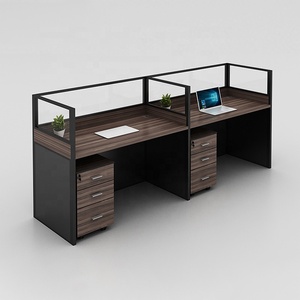 Office Furniture Cubicle <strong>Computer</strong> Workstation Partitions Staff Table Open <strong>Durable</strong> Modern <strong>Executive</strong> Table Office Desk Supply - Product Image 5
