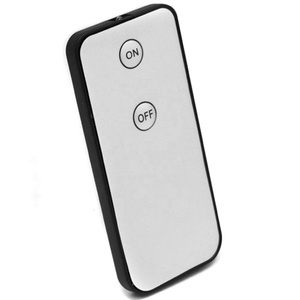 Control remoto IR de 2 teclas de encendido/apagado universal para ventilador de luz LED Mini interruptor de control remoto