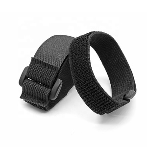 Bridas para cables, hoja de tela de agarre fuerte reutilizable, correa elástica ajustable, cinta de sujeción de gancho y bucle - Product Image 5