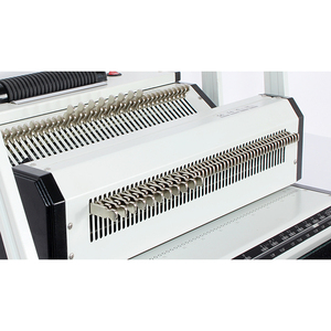 SW2500A Custom Multipurpose 2 in 1 Strip Comb Book Binder 25sheets Manual Wire Book <strong>Binding</strong> Machine for Office - Product Image 5
