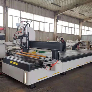 Enrutador CNC multihusillo ATC, servomotor, superficie de mesa de vacío, acrílico, madera, plástico, aluminio, Metal, MDF, aplicación - Product Image 1