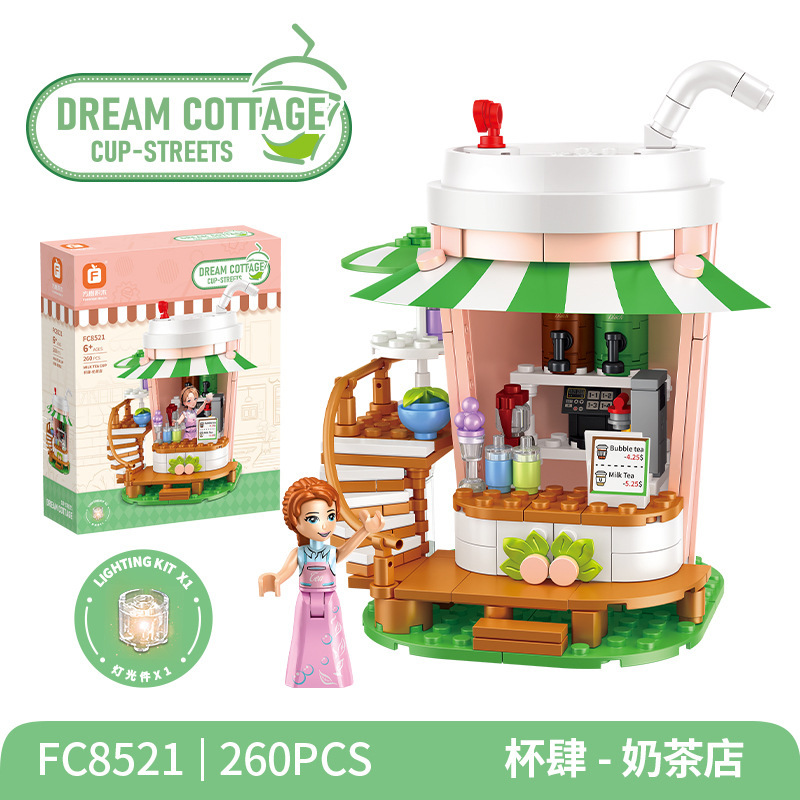Fc8521 tasse boutique-thé au lait boutique-260 granulés