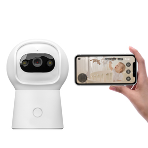 Tuya Smart 4MP HD Monitor de bebé con visión nocturna Sensor CMOS Sleep-Aid Lullabies Soporta tarjeta SD Almacenamiento DE DATOS Detección de llanto