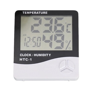 Medidor de temperatura y humedad digital Htc1, pantalla LCD DC, medidor de humedad doméstico y termómetro, higrómetro - Product Image 4