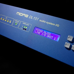 Midas DL151 Stagebox 24-Channel XLR <strong>Mic</strong>/<strong>Line</strong> <strong>Inputs</strong> With Midas <strong>Mic</strong> Preamps for Midas Digital Mixer - Product Image 1