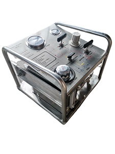 50 Bar Portable High Pressure Hydrostatic <strong>Testing</strong> Pump Valve Test Equipment - Product Image 5