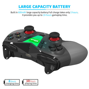 Switch Pro-controlador de juego inalámbrico con función de captura de pantalla y vibración, con caja de color - Product Image 6