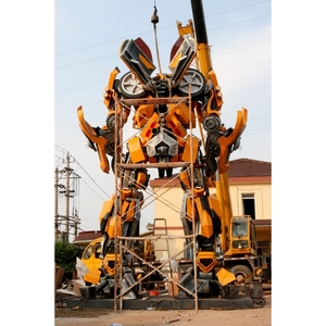 Thiết Kế Mới Sợi Thủy Tinh <span class=keywords><strong>Robot</strong></span> Hành Động Bức Tượng Điêu Khắc Ngoài Trời Vườn Trang Trí Nội Thất Lớn Sợi Thủy Tinh Thủ Công Lớn <span class=keywords><strong>Robot</strong></span> Điêu Khắc - Product Image 2