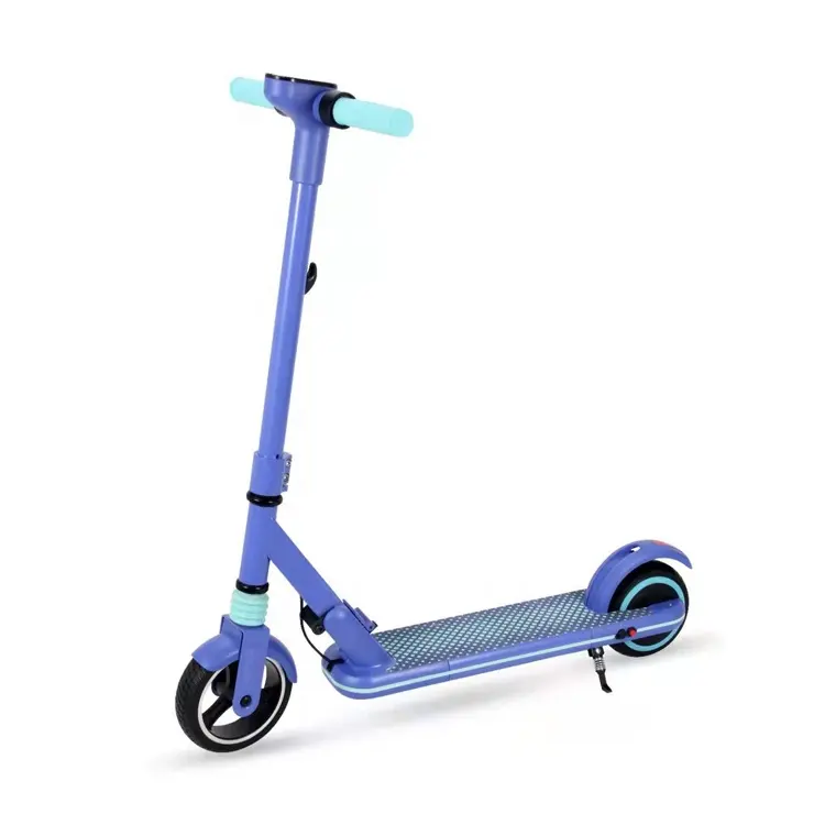 HEZZO Eu Anh Kho Miễn Phí Vận Chuyển Kid Kick Scooter Điện Trẻ Em Scooter 130 Wát 24V Trẻ Em Có Thể Gập Lại Escooter