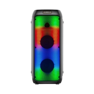 Tek taşınabilir renkli Led kablosuz Stereo müzik ses sistemi ev sineması Woofer Dj parti sahne hoparlörü - Product Image 1