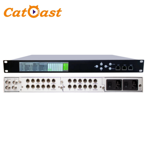 Decodificador de audio IPTV de 8 canales, decodificador IP a AES EBU analógico estéreo XLR con decodificación MPEG2 AC3 - Product Image 2