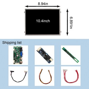 Pantalla portátil de 10,4 ", módulos Lcd de pantalla de señalización digital de" con placa de controlador Lvds 1024X768 - Product Image 6