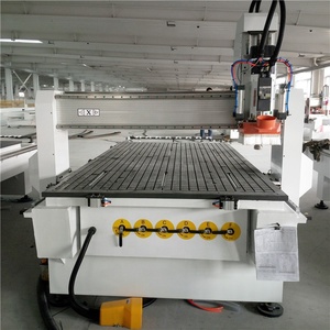 1325 carpintería CNC corte enrutador máquina de mesa husillo único vacío superficie Motor bomba engranaje motor Syntec Control carpintería - Product Image 2