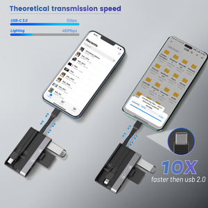 NEEXXT NK1048HD 6 in 1 Multi funzione ad alta velocità lettore di schede per il telefono cellulare USB 3.0 ad alta velocità di trasferimento TF SD lettore di schede - Product Image 4
