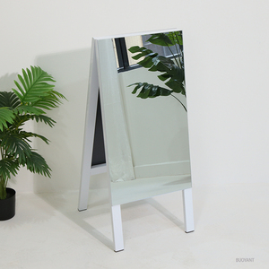 Xách tay bên ngoài nhân đôi thép không gỉ a-khung hai mặt gấp một khung vỉa hè dấu hiệu đứng bảng bánh sandwich - Product Image 4