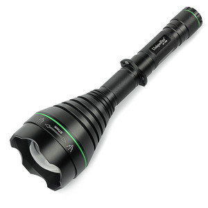 Güçlü Led kızılötesi <span class=keywords><strong>IR</strong></span> 850nm gece görüş odak ayarlanabilir şarj edilebilir el feneri av feneri - Product Image 6