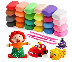 Air Dry <strong>Clay</strong>, Colors Modeling <strong>Clay</strong> Magic <strong>Clay</strong> With Sculpting Tools, Non-Toxic Self Drying Soft <strong>Clay</strong> for Kids and Adults Gift - Product Image 4