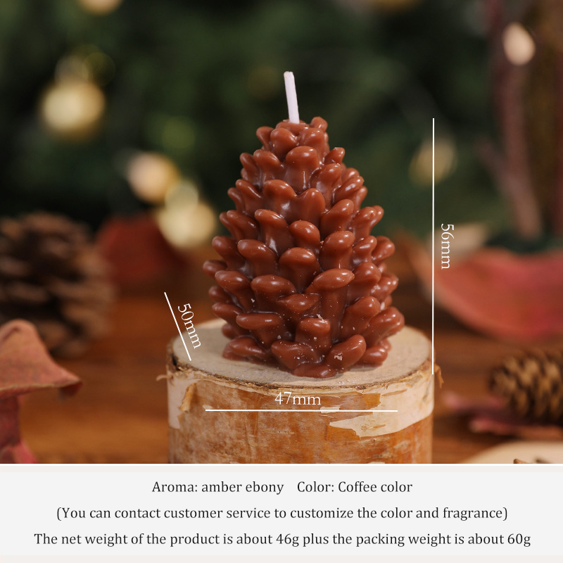 Short Pinecone - Dark Brown