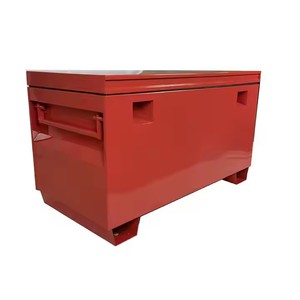 畅销重型金属工作箱高品质铁制工具箱，带锁，用于卡车耐用作业现场工具存储 - Product Image 1