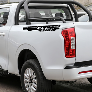 Özel 4*4 araba Sticker çıkartmaları su geçirmez kendinden yapışkanlı vinil özel arabalar için kamyonet aksesuarları dekorasyon çıkartmaları çıkartması - Product Image 4