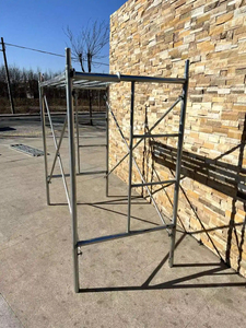 Customized Passing Thru <strong>Frame</strong> Scaffold <strong>Ladder</strong> Galvanized Steel <strong>Frame</strong> <strong>Scaffolding</strong> - Product Image 2
