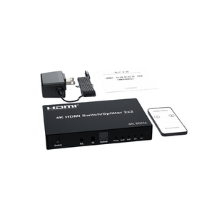 HDスイッチ/スプリッター2x22.IRリモコン1PC 1PC 3.5V電源アダプター4.ユーザーマニュアル1PC 1PC - Product Image 5