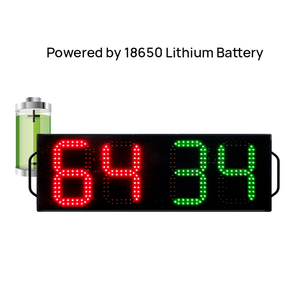 LED 18650充電式バッテリー駆動ボタン制御ポータブル電子代替ボードサッカーサッカー交換用 - Product Image 4