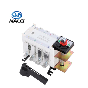 Çift güç yan çalışma yük izolatör anahtarı 380V DC disconnector anahtarı 63a 100a 400A dc jeneratör için manuel transfer anahtarı - Product Image 5