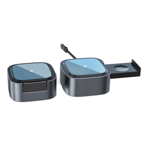 3 in <strong>1</strong> Wireless Charging Station Exclusively for <strong>Apple</strong> Devices Iphone,iwatch and airpods 15W Cube Fast Wireless Charger - Product Image 6