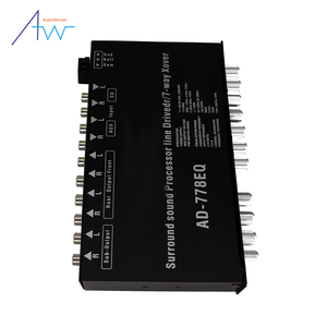 7-Band Parametric Equalizer Car <strong>Audio</strong> System DSP <strong>Digital</strong> Sound Bass Processor Class D Bluetooth Monitor for Trucks and Cars - Product Image 2