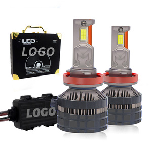 พัดลมระบายความร้อน2000วัตต์หลอดไฟ LED Luz ชุด H11 H7รถยนต์12V foco LED 9005ไฟหน้ารถยนต์หลอดไฟ LED H7 H4 - Product Image 1