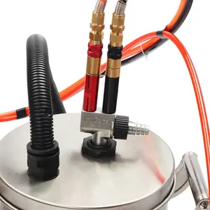 Portable <strong>DY</strong> Electrostatic Metal Powder <strong>Coating</strong> Manual Powder Spray Gun Under-hanging Experimental Powder Bucket - Product Image 3